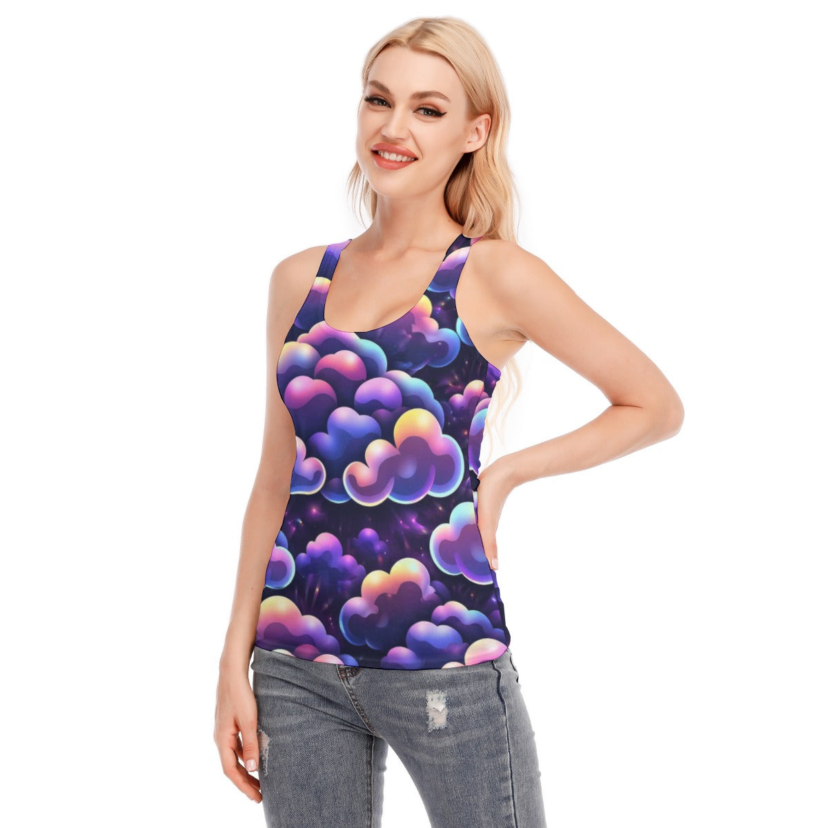 Women's Racer Vest | 190GSM Cotton