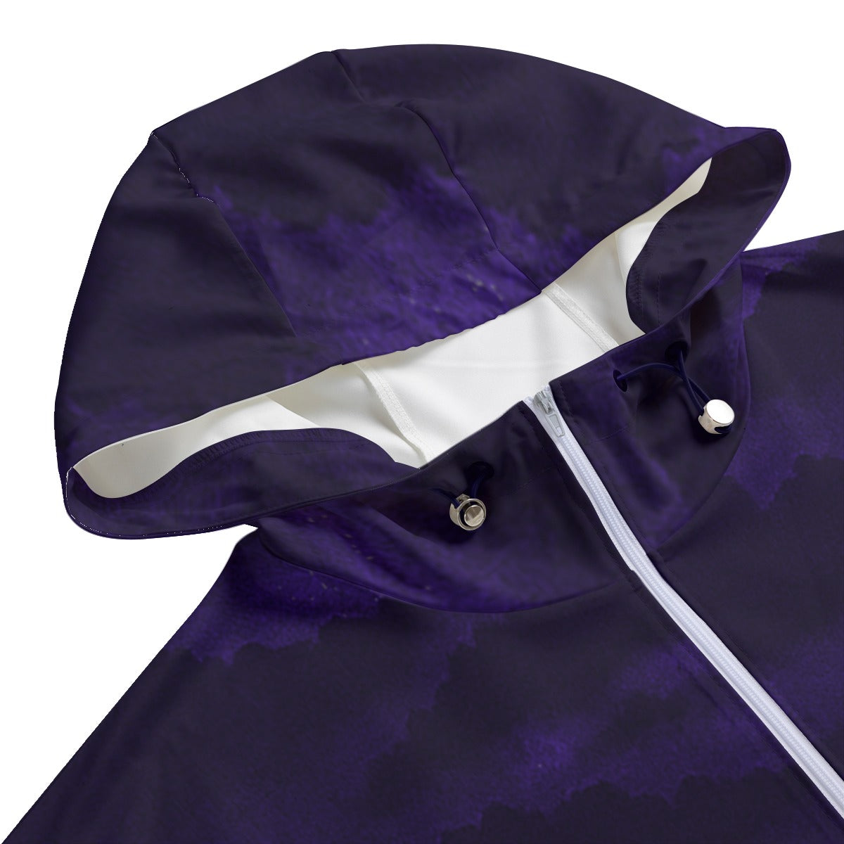 Unisex Pullover Jacket With Zipper Closure