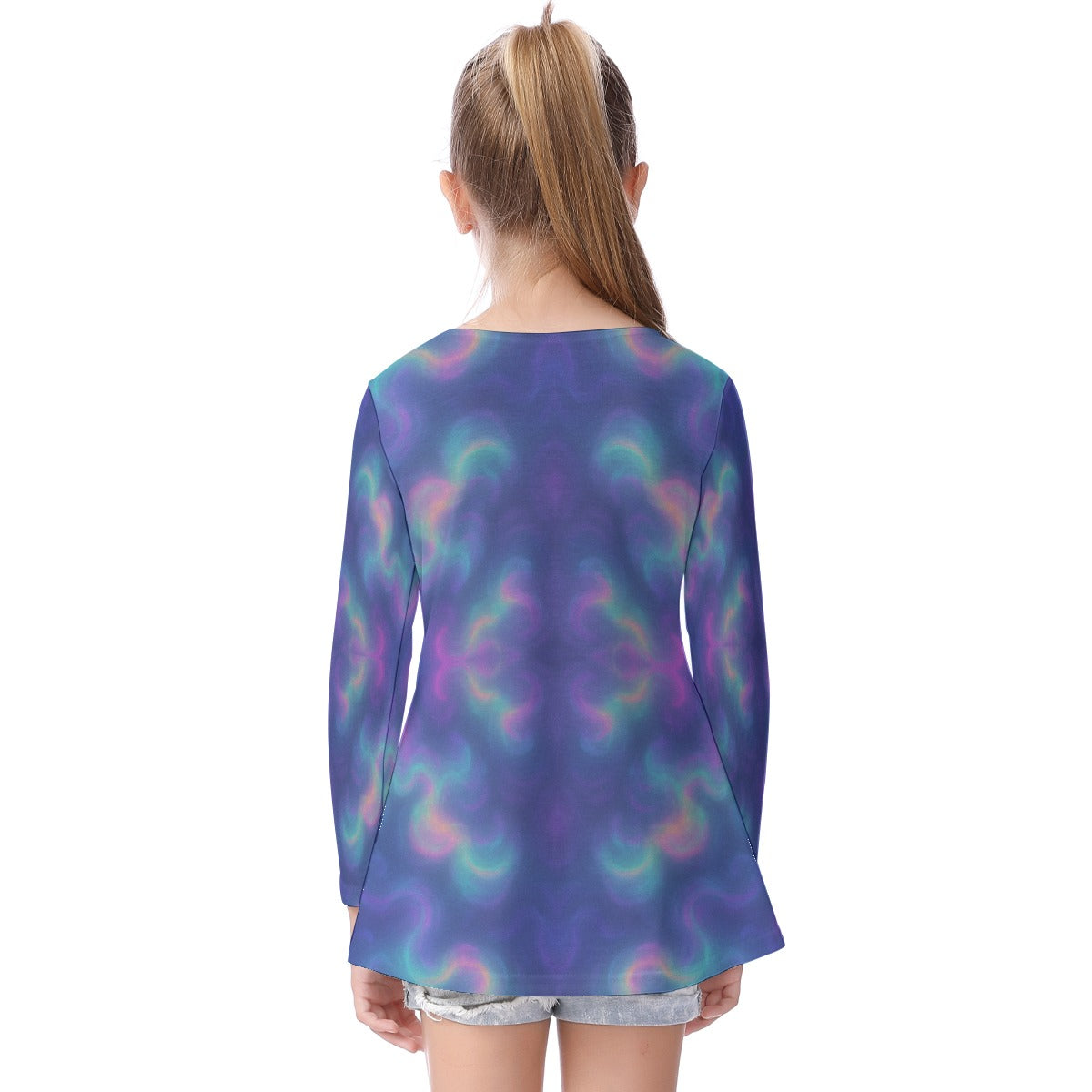 Unisex Kid's Long Sleeve O-neck T-shirt