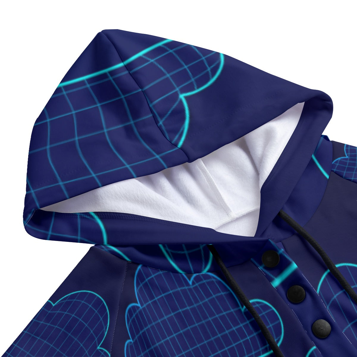 Women's Lapel Hoodie with Pocket