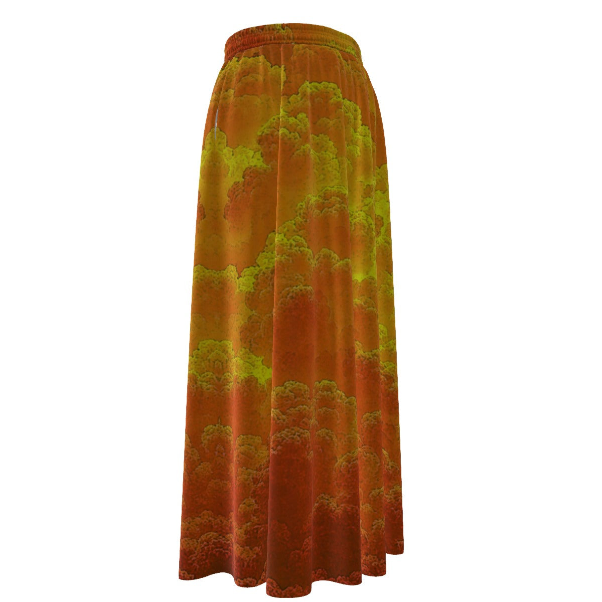 Women's Maxi Chiffon Skirts With Lining