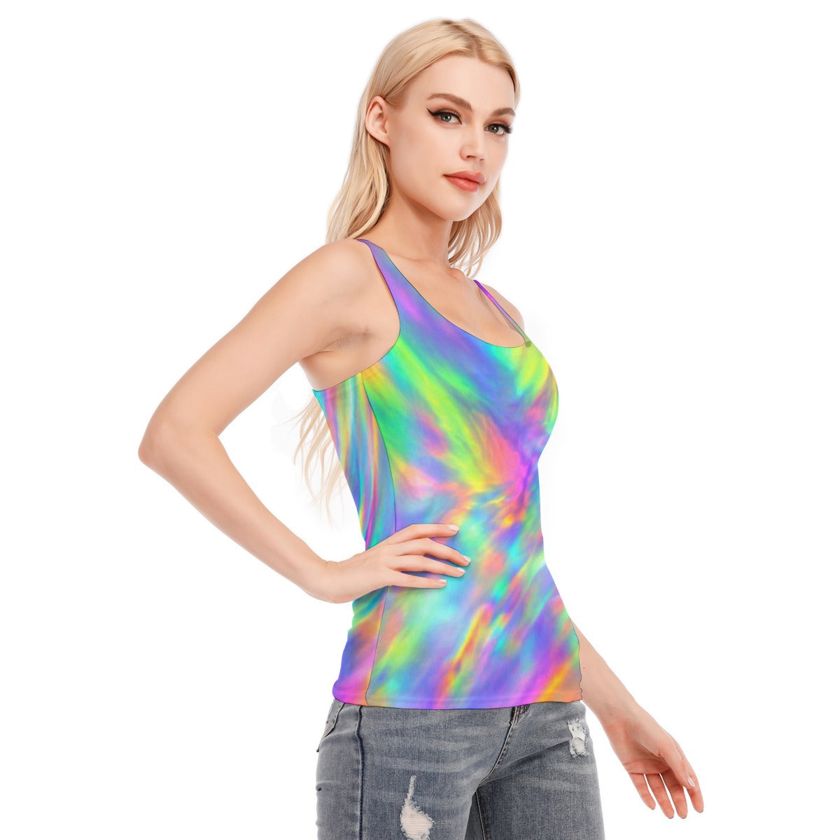 Women's Racer Vest | 190GSM Cotton