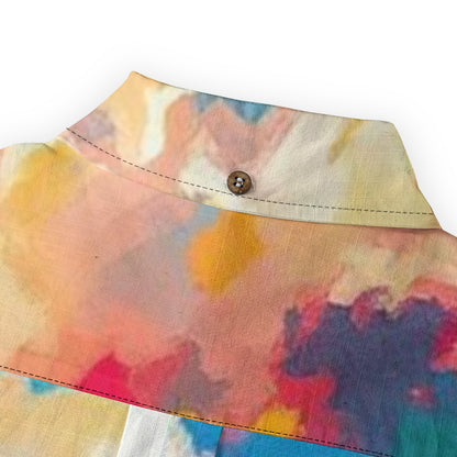 Men's Casual Lapel Long Sleeve Shirt|125GSM Cotton