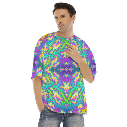 Men's Drop Shoulder T-shirt With Short Sleeve