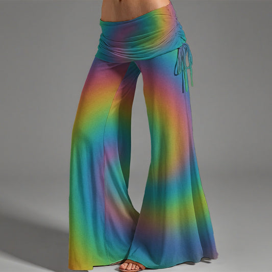 Women's High Waist Wide Leg Pants