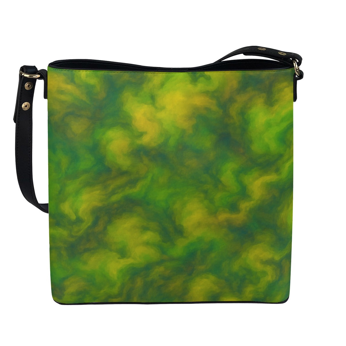 Unisex Minimalist Square Crossbody Bucket Bag