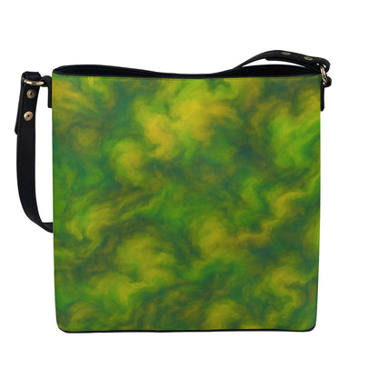 Unisex Minimalist Square Crossbody Bucket Bag