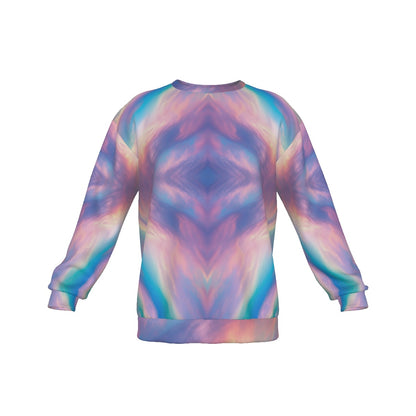 Men's Drop Shoulder Round Neck Long-Sleeved Sweatshirt