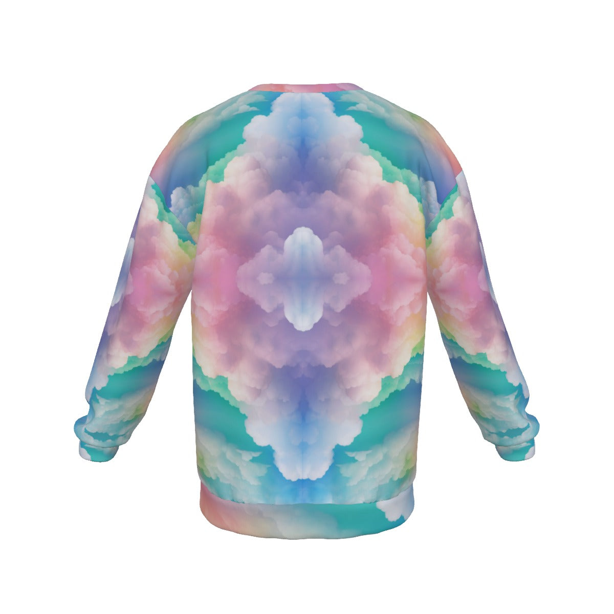Men's Drop Shoulder Round Neck Long-Sleeved Sweatshirt