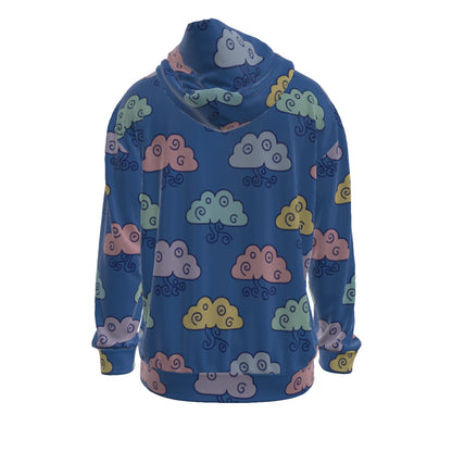 Men's Drop Shoulder Patch Pocket Hoodie