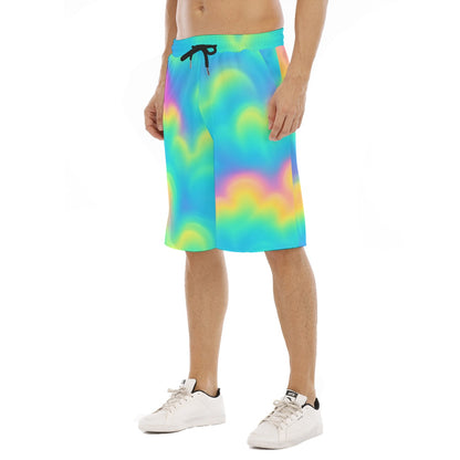 Men's Tether Loose Shorts With Pocket