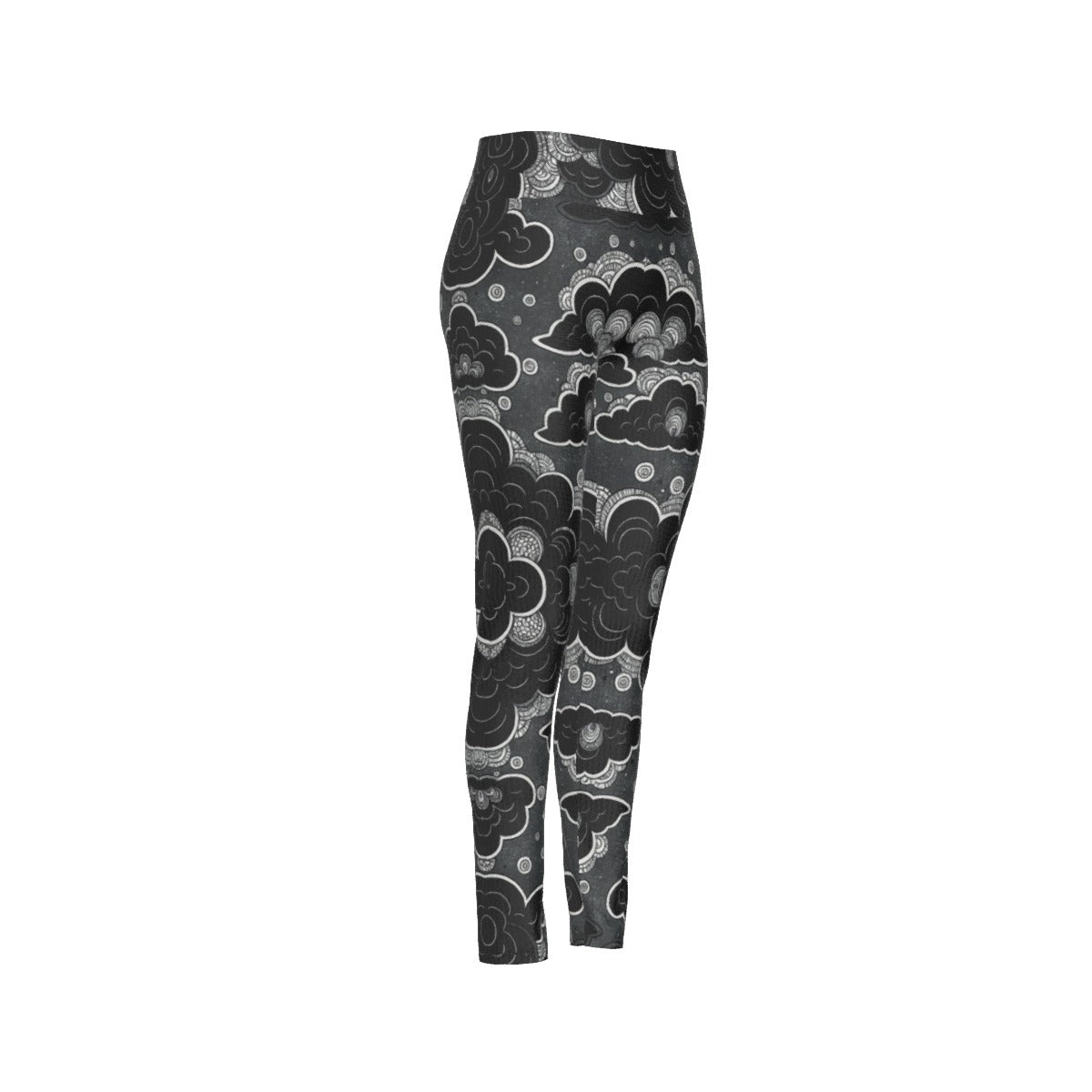 Women's High Waist Leggings | Side Stitch Closure