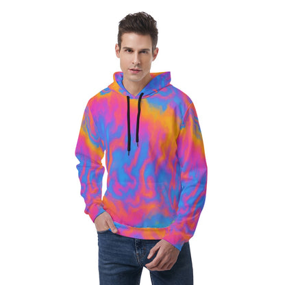 Men's Thicken Pullover Hoodie With Inner Hood