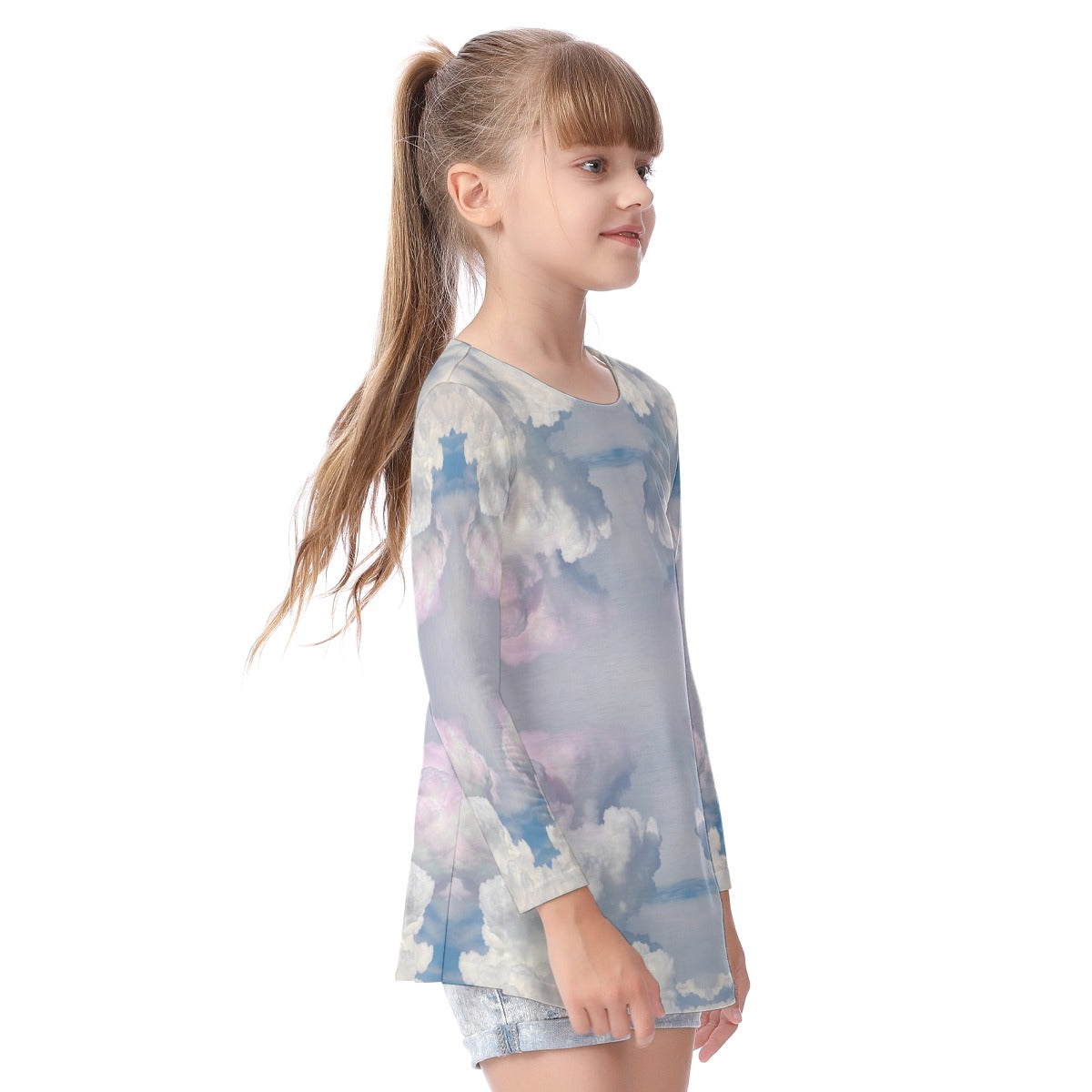 Unisex Kid's Long Sleeve O-neck T-shirt