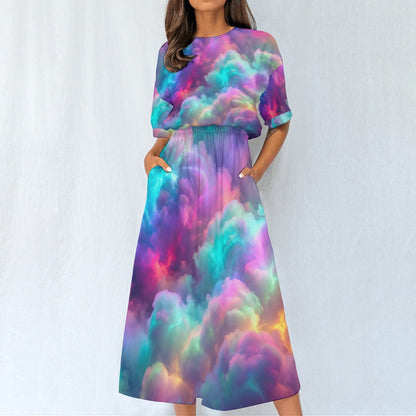 Women's Elastic Waist Dress