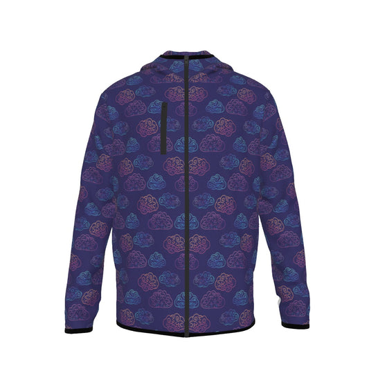 Men's Stylish Hoodie with Thumb Hole Design - view 1