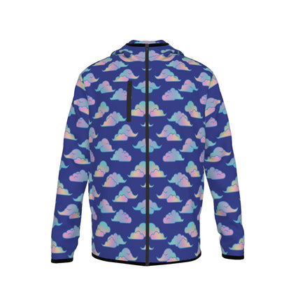Men's Stylish Hoodie with Thumb Hole Design - view 1