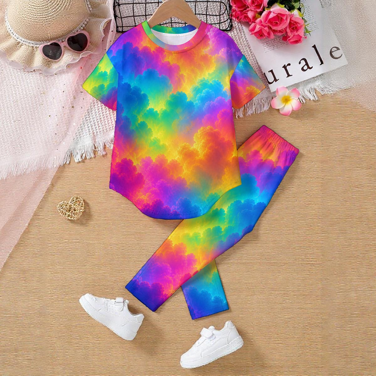 Kids' Casual Top and Pants Set