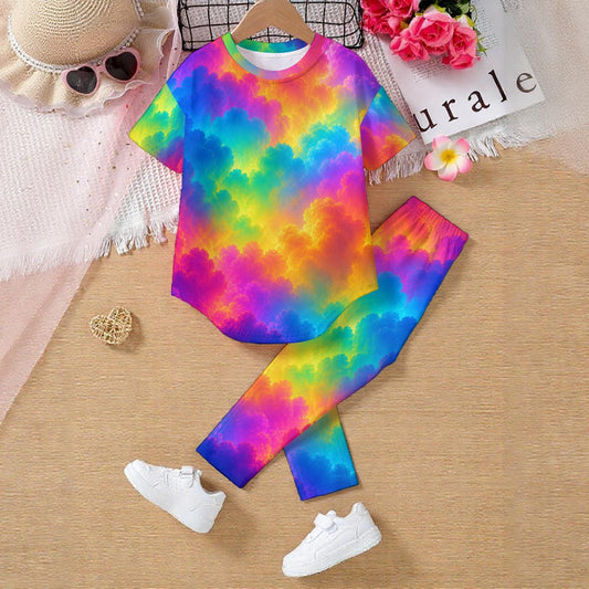 Kids' Casual Top and Pants Set