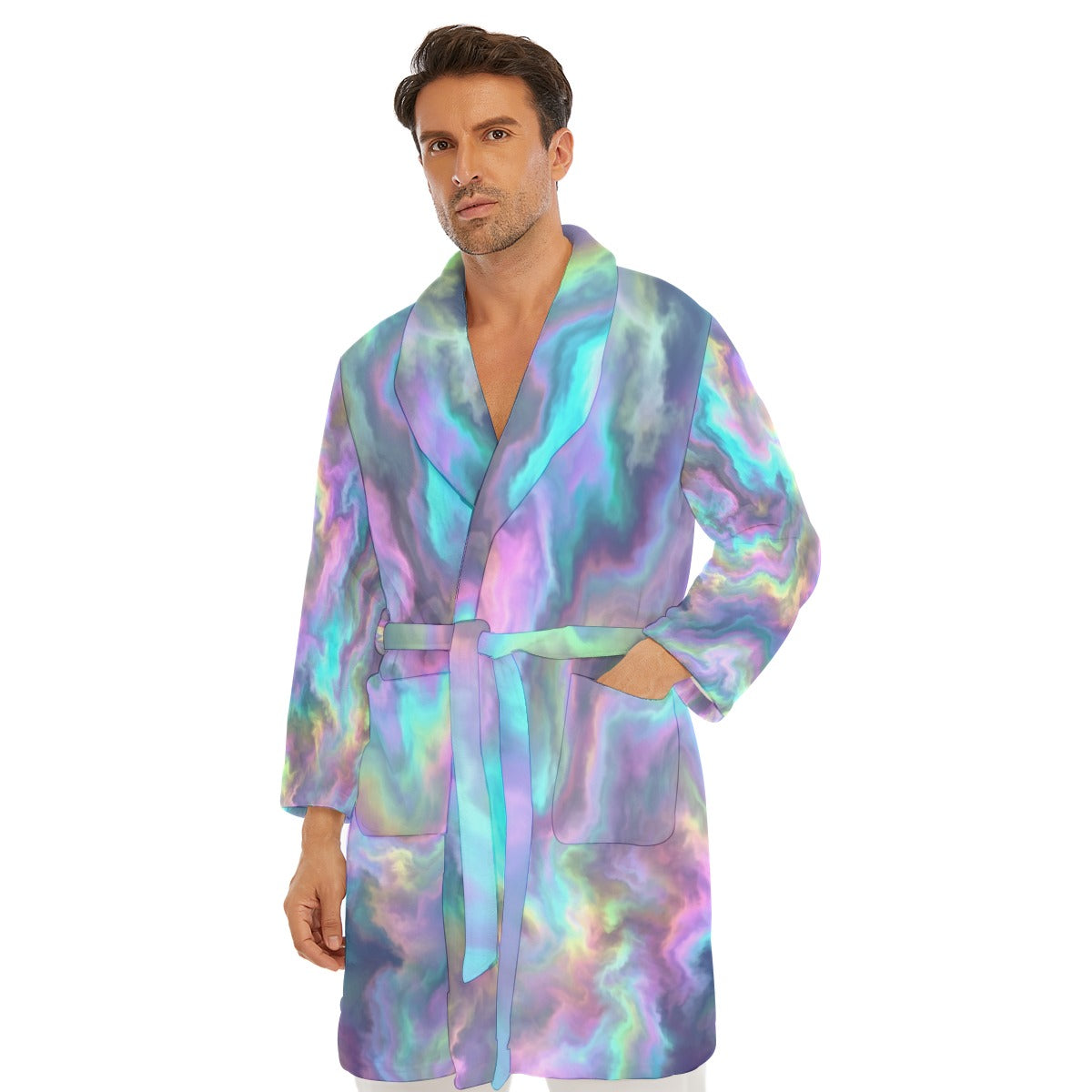 Men's Borg Fleece Robe