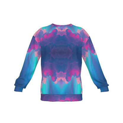 Men's Drop Shoulder Round Neck Long-Sleeved Sweatshirt