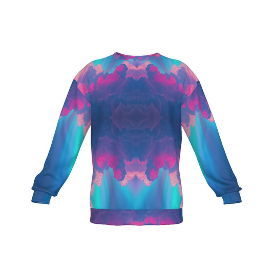 Men's Drop Shoulder Round Neck Long-Sleeved Sweatshirt