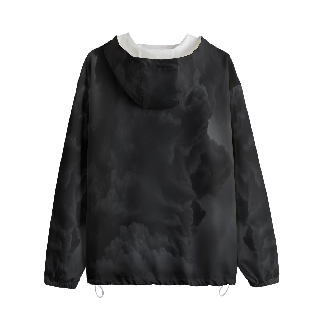 Unisex Pullover Jacket With Zipper Closure