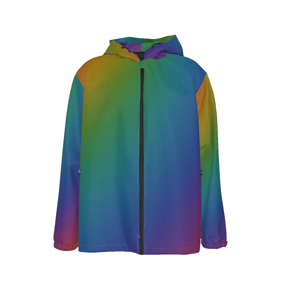 Men's Hooded Zipper Windproof Jacket