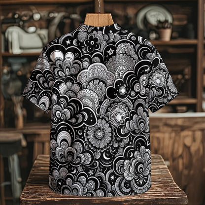 Men's Henley Shirt With Chest Pocket