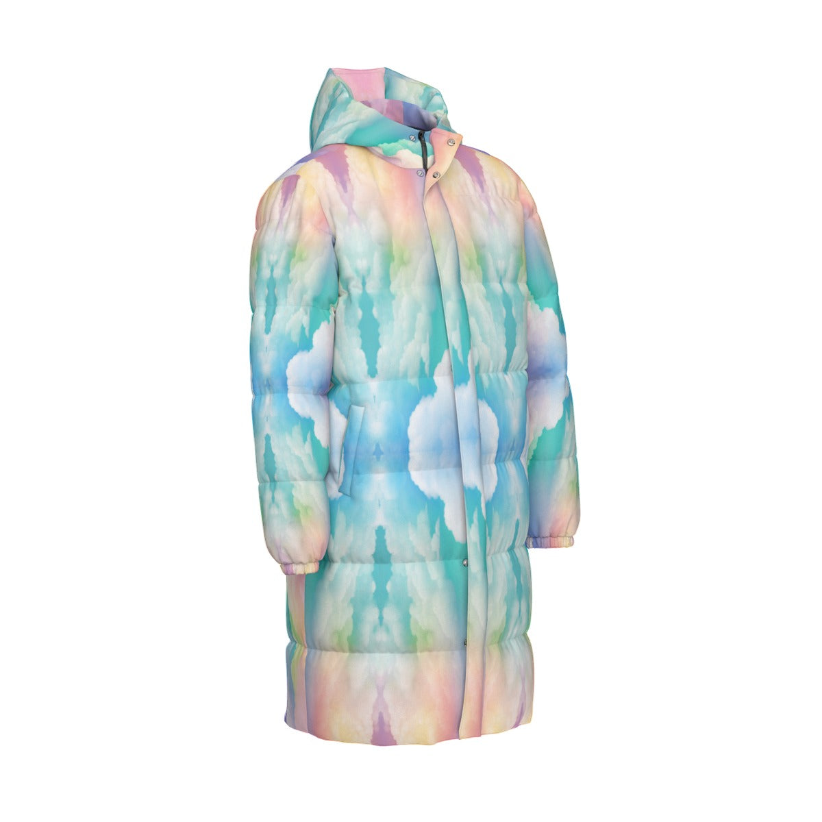 Unisex Long Down Jacket