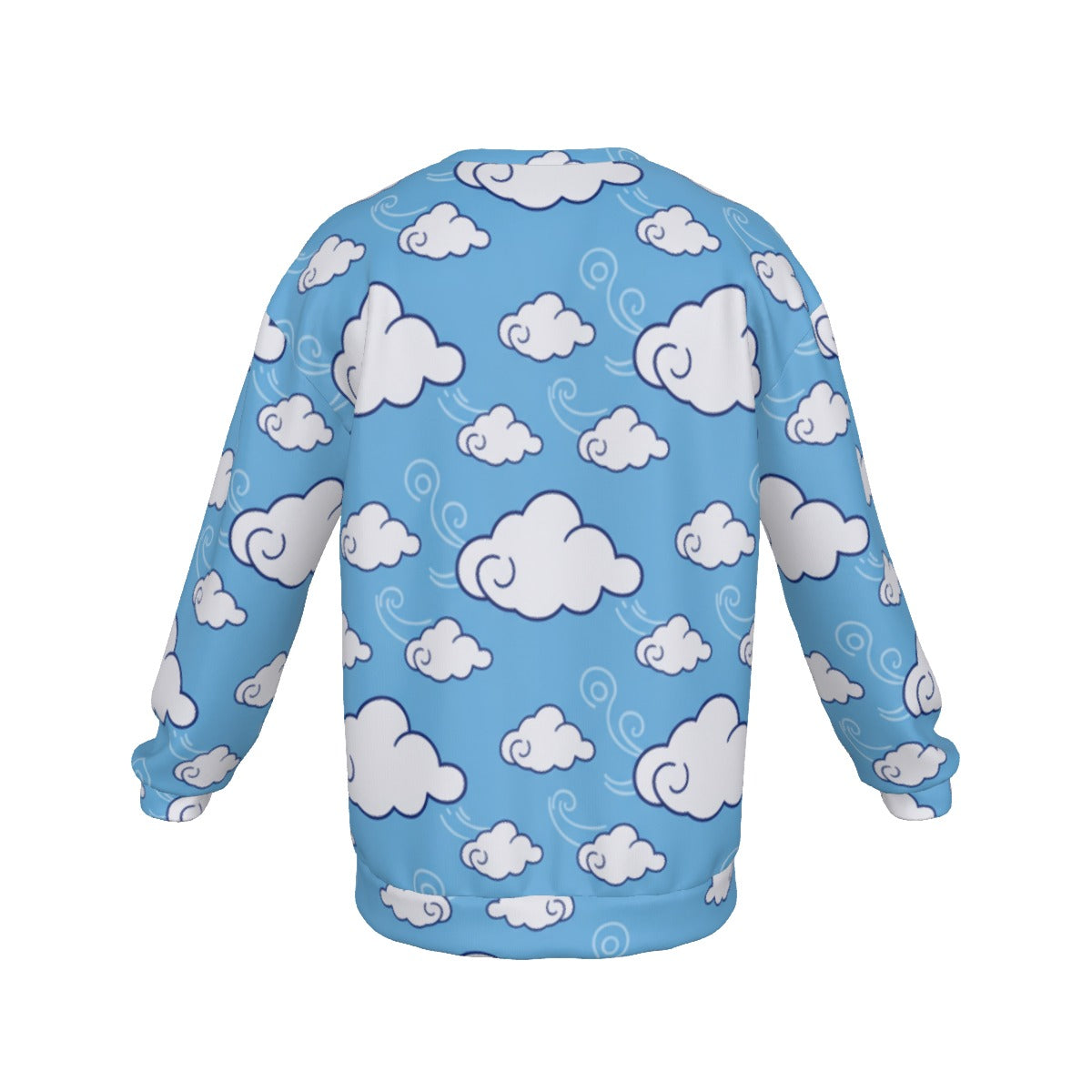 Men's Drop Shoulder Round Neck Long-Sleeved Sweatshirt