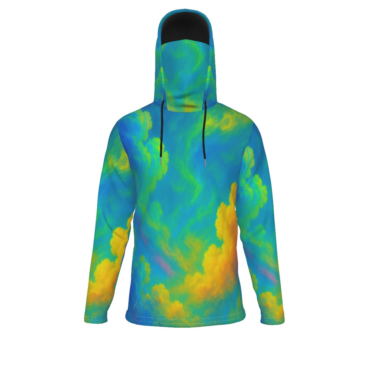Men's Pullover Hoodie With Mask - view 1