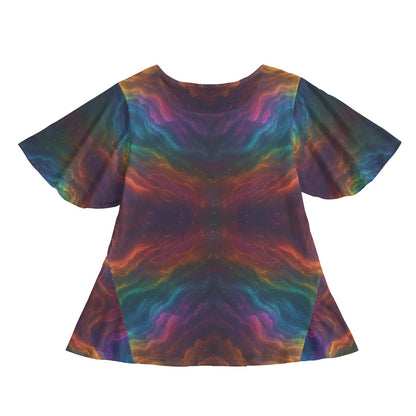 Women's Round Neck T-shirt With Short Sleeve