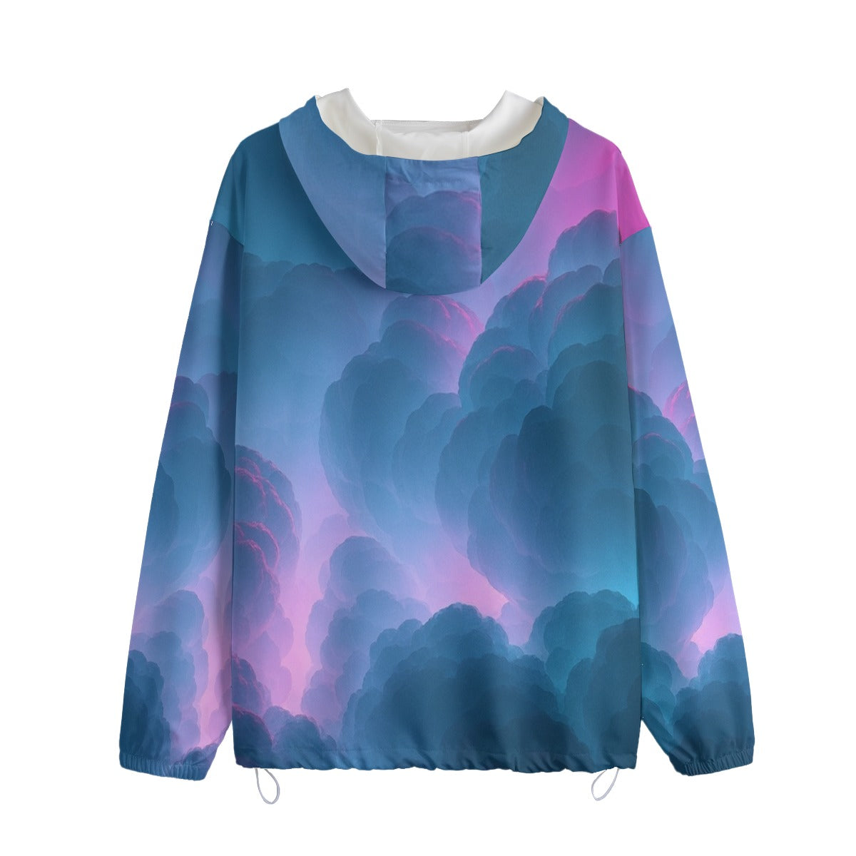 Unisex Pullover Jacket With Zipper Closure