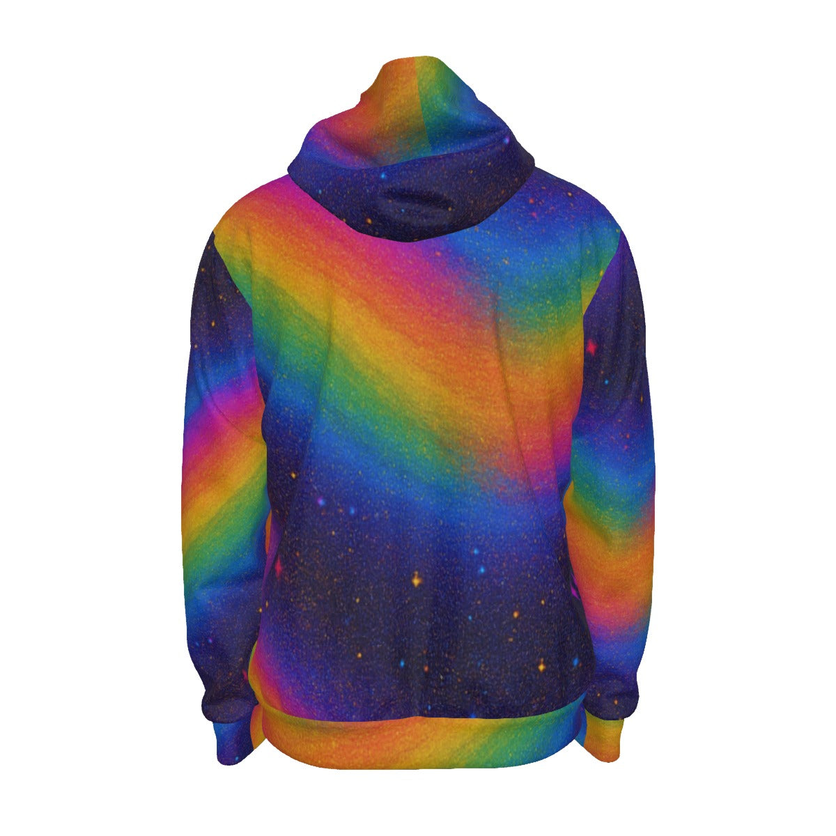 Unisex Zipper Hoodie With Black Lining