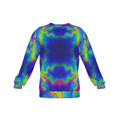 Men's Drop Shoulder Round Neck Long-Sleeved Sweatshirt