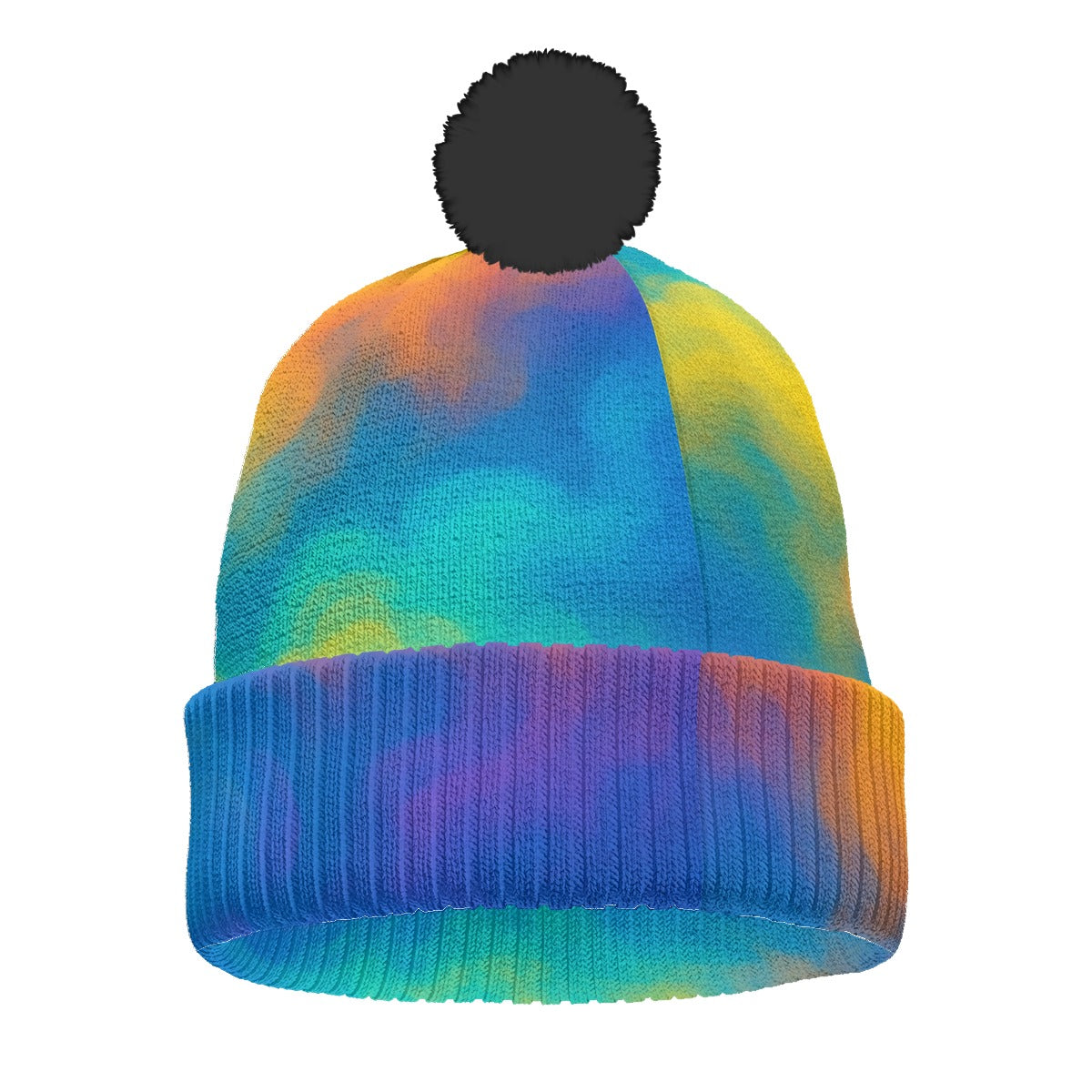Unisex Knitted Hat With Pom-Pom