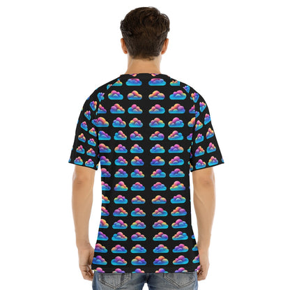 Men's Raglan Sleeve T-shirt With Button Closure