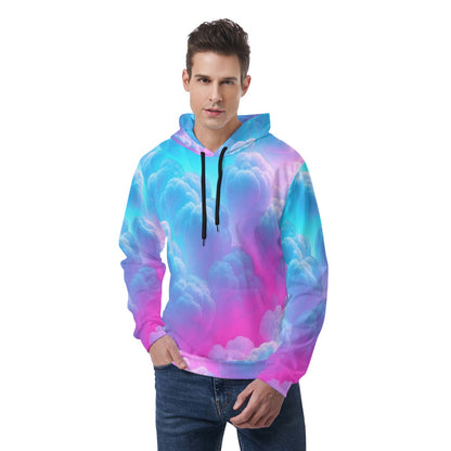 Men's Thicken Pullover Hoodie With Inner Hood