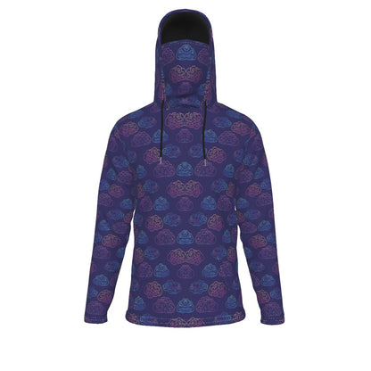 Men's Pullover Hoodie With Mask - view 1