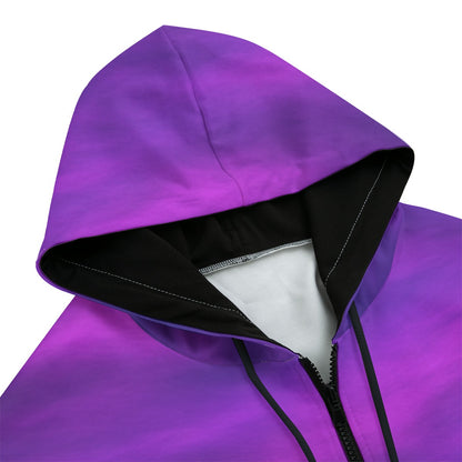Unisex Zip Up Hoodie With Pocket | Interlock