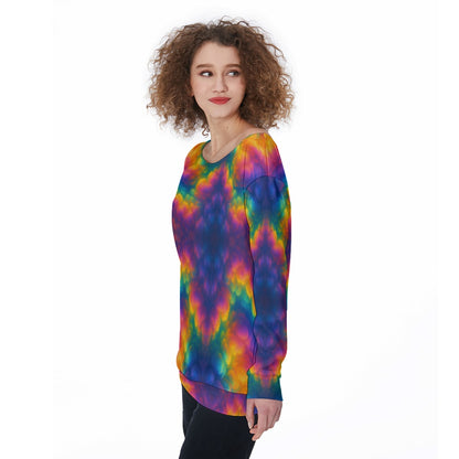 Women's Off-Shoulder Sweatshirt