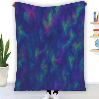 Unisex Single-Side Printing Flannel Blanket