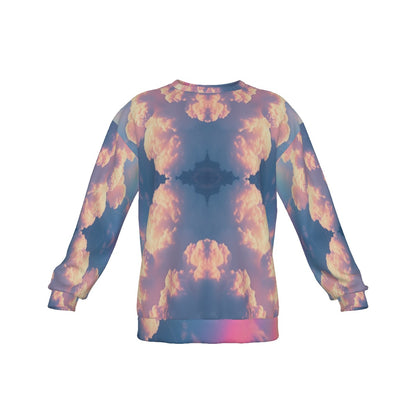 Men's Drop Shoulder Round Neck Long-Sleeved Sweatshirt