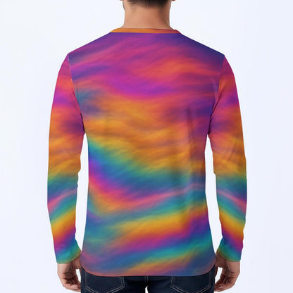 Men's Classic Long-Sleeve Henley Shirt