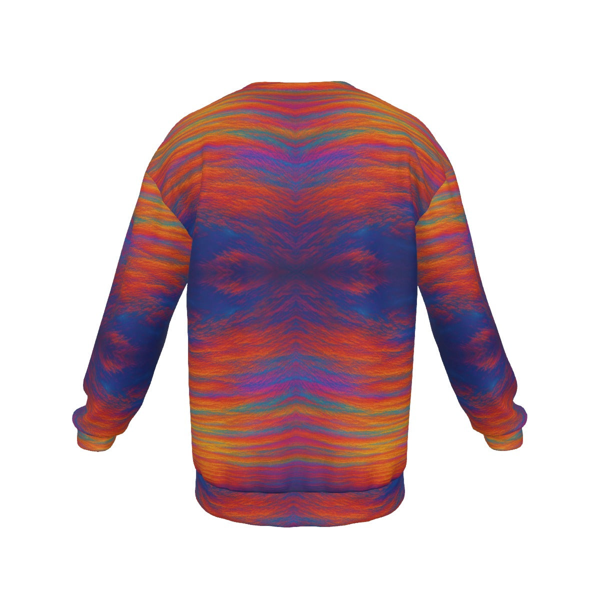 Men's Drop Shoulder Round Neck Long-Sleeved Sweatshirt
