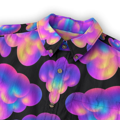 Men's Casual Lapel Long Sleeve Shirt|125GSM Cotton