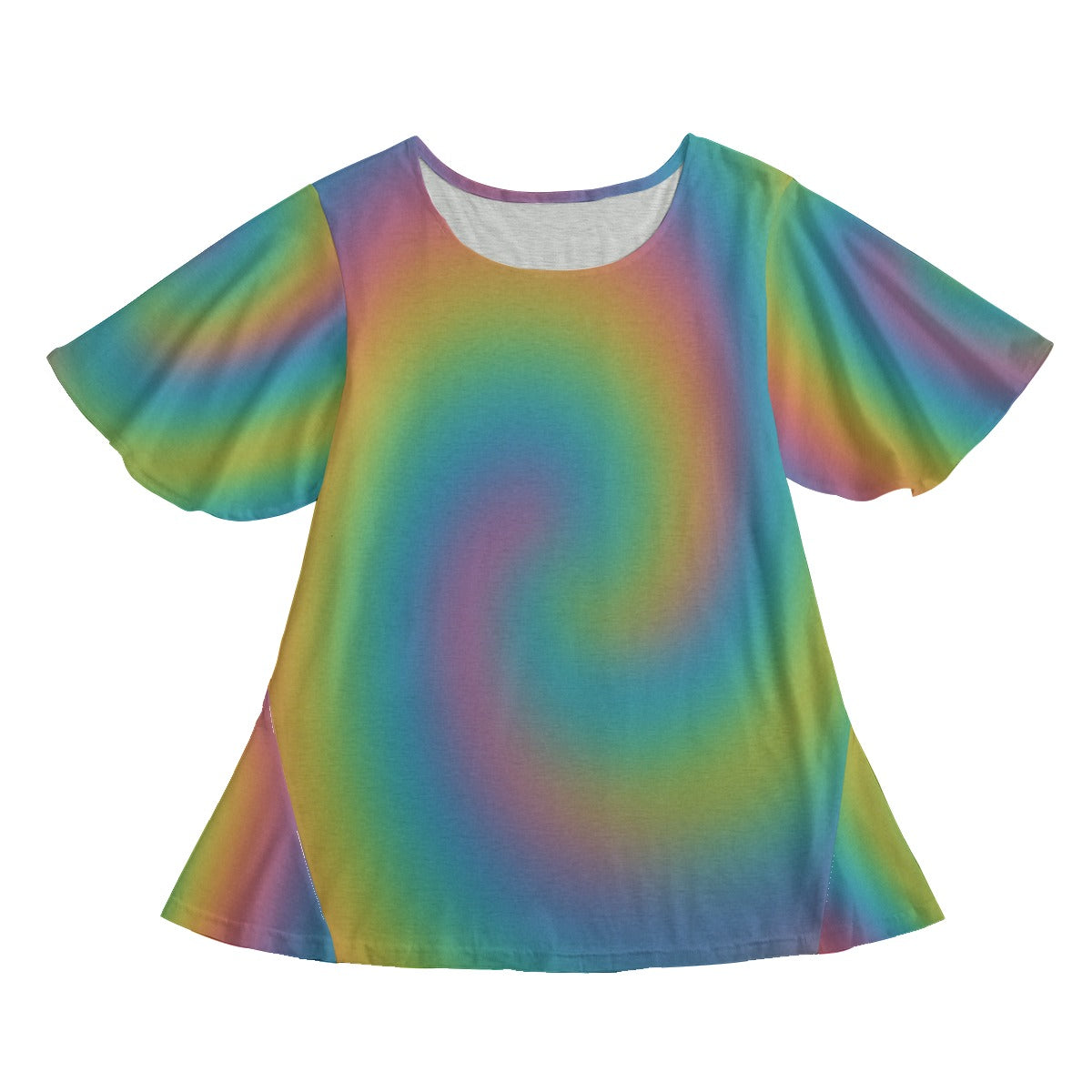 Women's Round Neck T-shirt With Short Sleeve