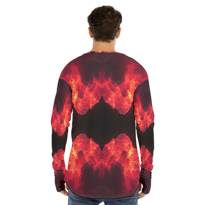 Men's Fingerless Long Sleeve T-shirt