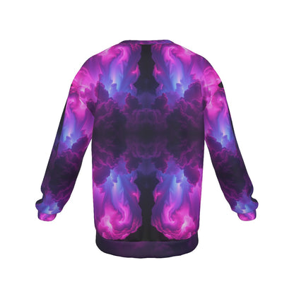 Men's Drop Shoulder Round Neck Long-Sleeved Sweatshirt